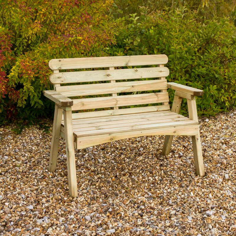 Sol 72 Outdoor Hampden Wooden Bench & Reviews | Wayfair.co.uk